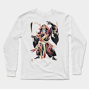 Traditional Oni Grim Reaper Long Sleeve T-Shirt